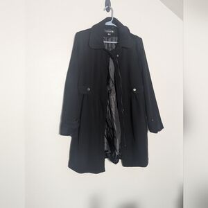 Women's Black Coat Medium